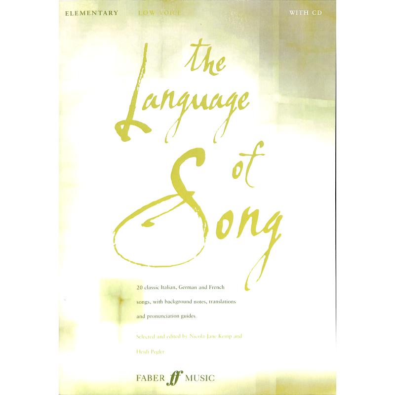 Language of song - elementary
