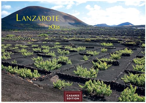 Lanzarote 2026 L 35x50cm von CASARES EDITION