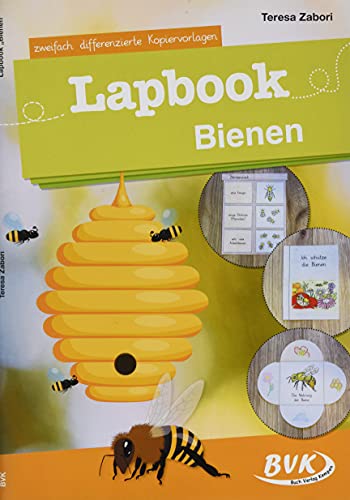 Lapbook Bienen: zweifach differenzierte Kopiervorlagen (Lapbooks) | Kreativer Sachunterricht 1./2. Klasse (BVK Lapbooks)