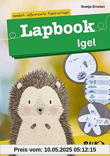 Lapbook Igel: zweifach differenzierte Kopiervorlagen