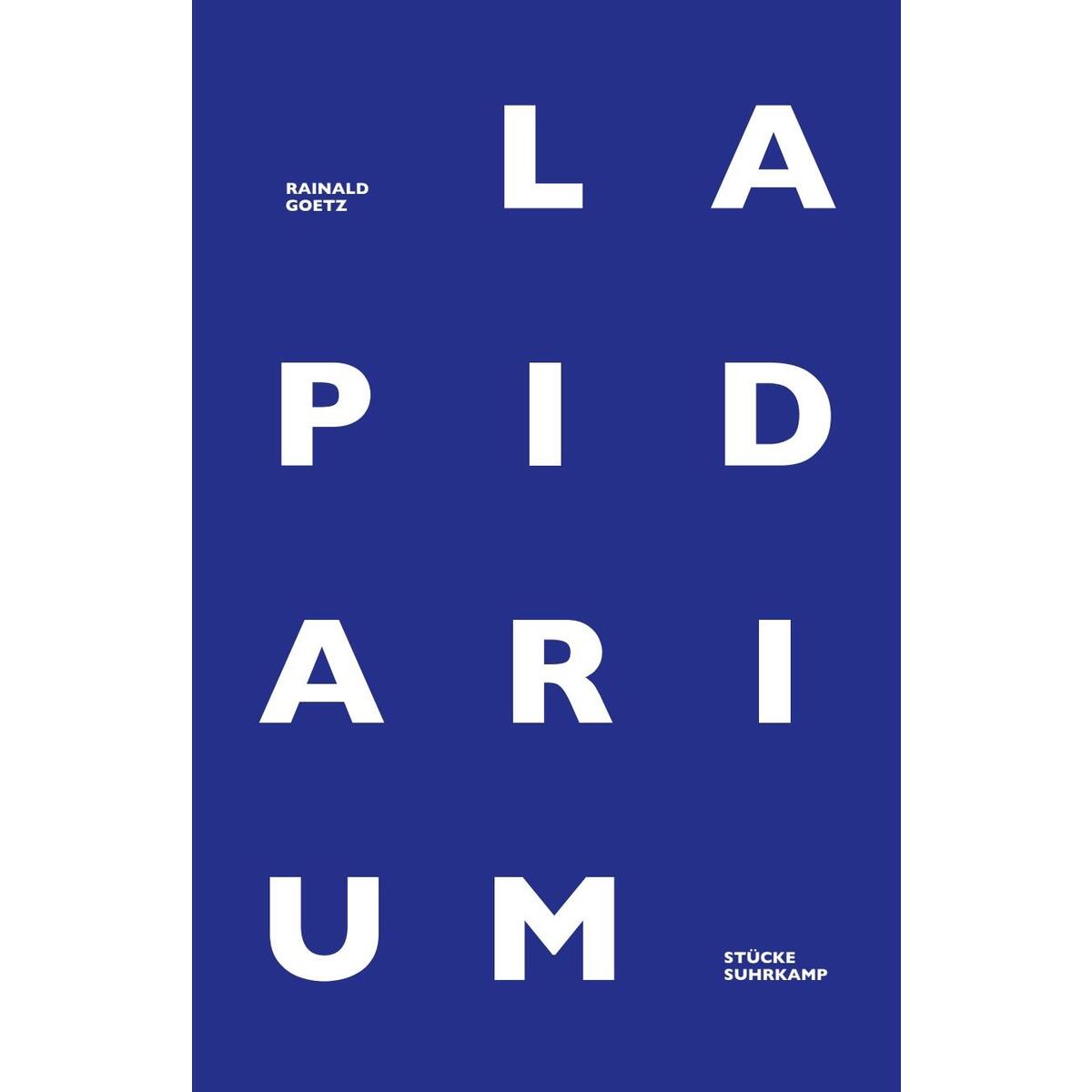 Lapidarium von Suhrkamp Verlag AG