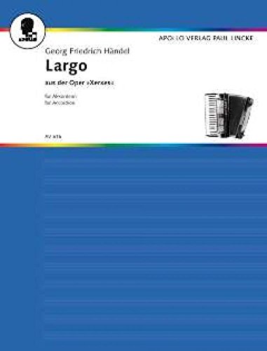 Largo: aus "Xerxes". Akkordeon.