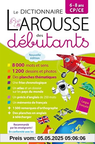 Larousse dictionnaire des débutants 6/8 ans CP/CE