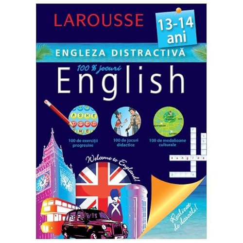 Larousse. Engleza Distractiva 13-14 Ani von Meteor Press