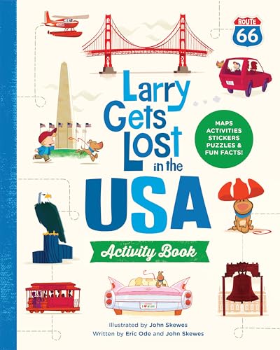 Larry Gets Lost in the USA Activity Book (with Stickers!): Travel Activities for Kids Ages 4-8 Larry Gets Lost in the USA Activity Book (with Stickers!): Travel Activities for Kids Ages 4-8 von B Blue Star Press