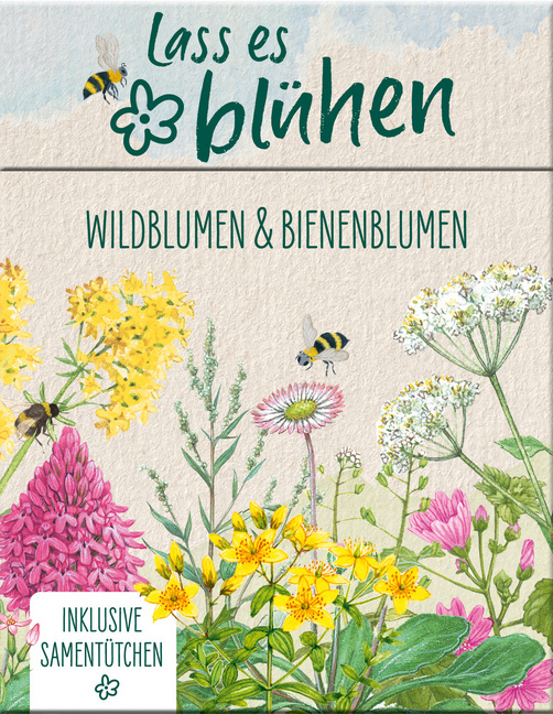 Lass es blühen - Wildblumen und Bienenblumen erkennen, inkl. Samentütchen Lass es blühen - Wildblumen und Bienenblumen erkennen, inkl. Samentütchen von Lingen Verlag