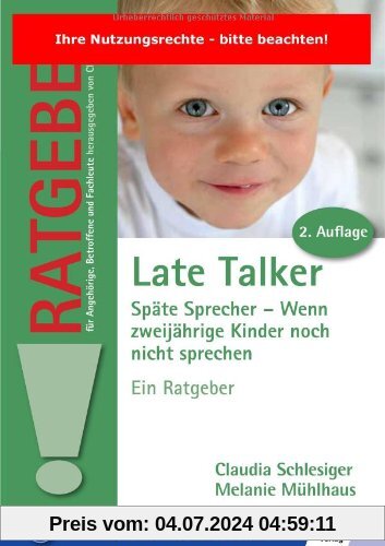 Late Talker: Späte Sprecher - Wenn zweijährige Kinder noch nicht sprechen