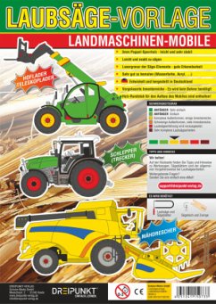 Laubsägevorlagen Landmaschinen (Mobile) von Dreipunkt Verlag