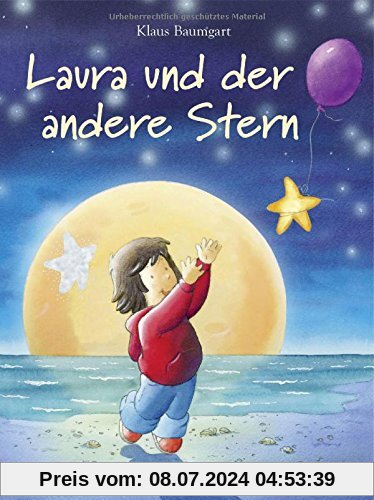 Laura und der andere Stern: Mit Glitzerstern zum Herausnehmen (Lauras Stern - Bilderbücher, Band 6)