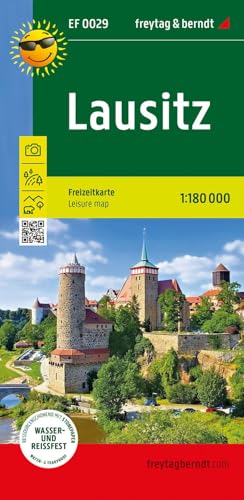 Lausitz, Freizeitkarte 1:180.000, freytag & berndt: Ausflugskarte mit touristischen Infos auf Rückseite, wetterfest und reißfest (freytag & berndt Freizeitkarten) von Freytag-Berndt und ARTARIA