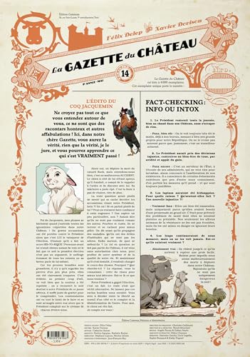 Le Château des animaux - La Gazette du château (14) von CASTERMAN