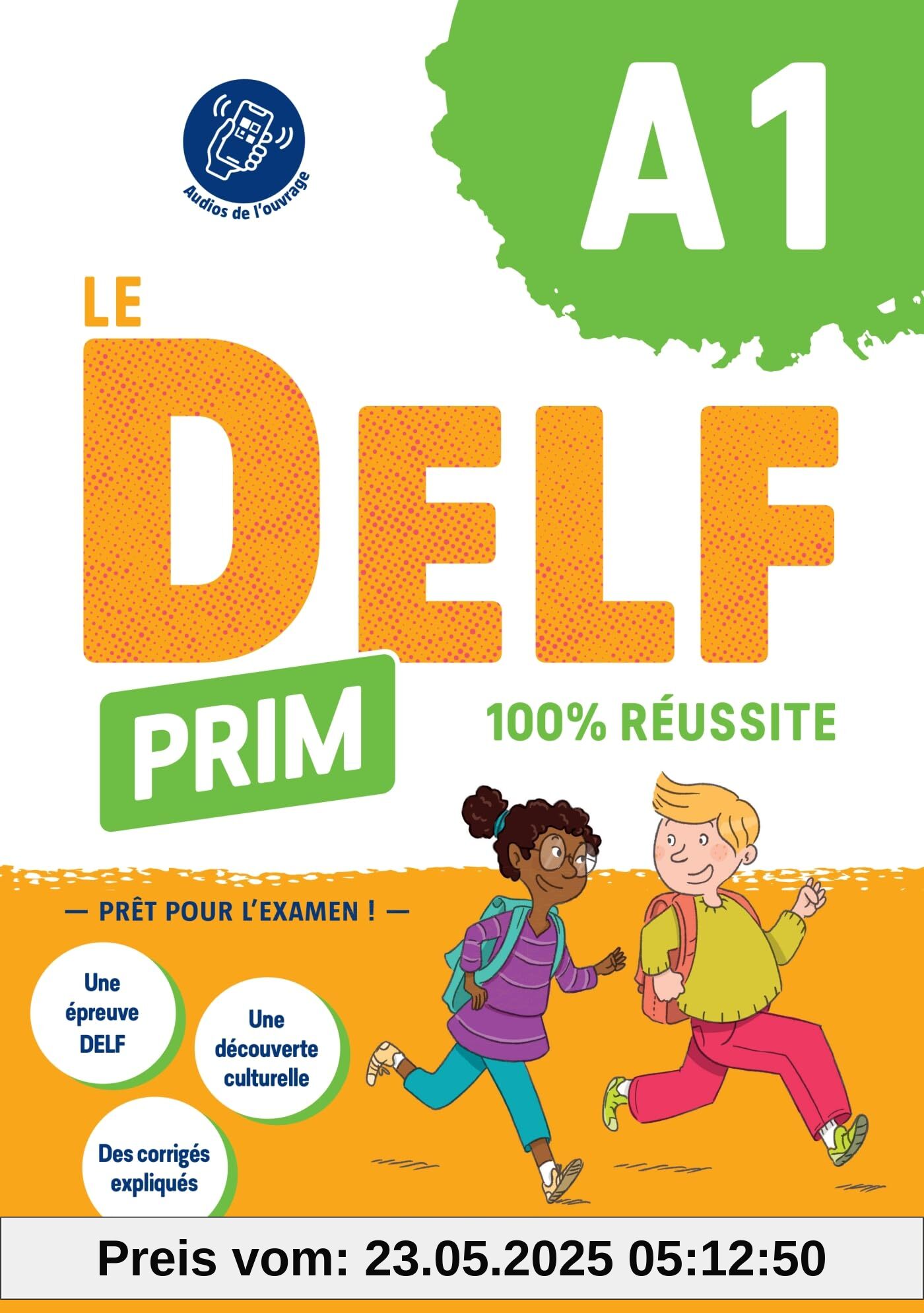 Le DELF Prim A1 100% réussite - Livre + didierfle.app