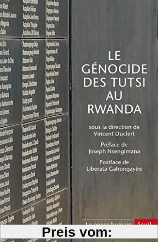 Le Genre humain, n° 62. Le Génocide des Tutsi au Rwanda (1959-2023). Devoir de recherche et droit à: Devoir de recherche et droit à la vérité