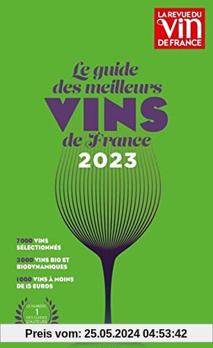 Le Guide des Meilleurs Vins de France 2023