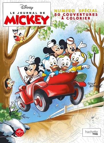 Le Journal de Mickey: Numéro spécial 50 couvertures à colorier