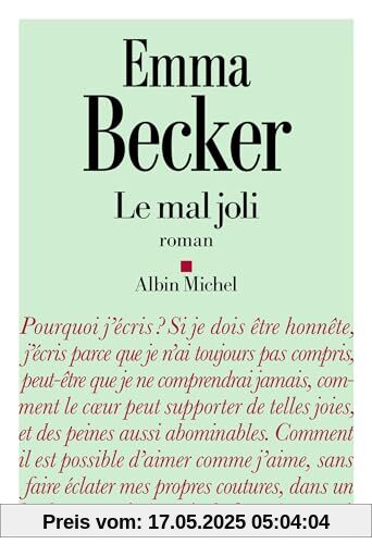 Le Mal joli: Roman