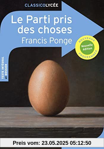 Le Parti pris des choses
