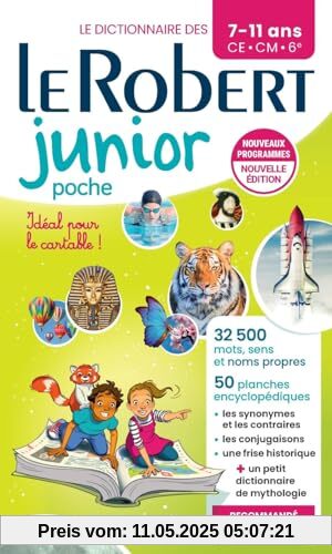 Le Robert Junior poche: Le dictionnaire des 7-11 ans