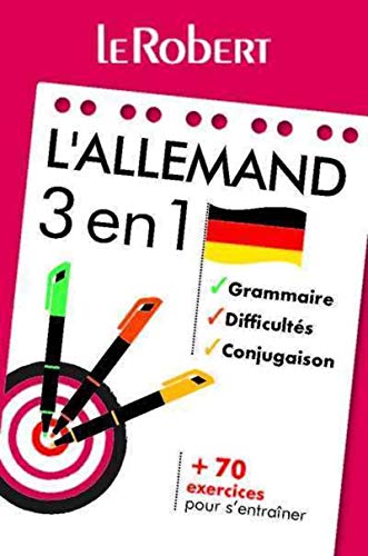 Le Robert l'allemand 3 en 1