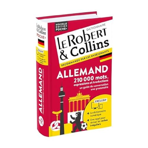 Le Robert & Collins poche+ allemand: Français-allemand ; Allemand-français