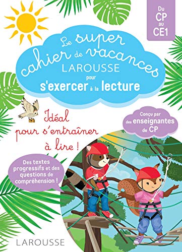 Le Super cahier de vacances En route vers la lecture avec les Loulous CP-CE1 von Larousse
