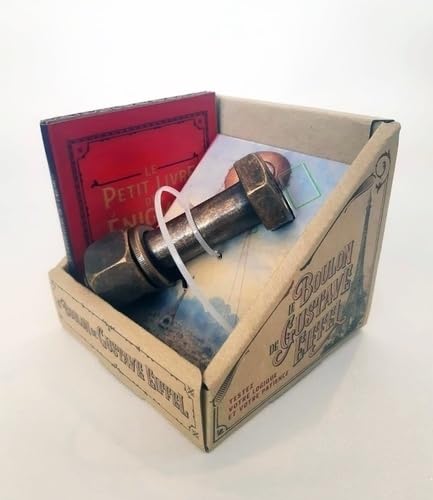 Le boulon de Gustave Eiffel: Coffret avec 1 casse-tête en métal et Le petit livre des d'énigmes von MARABOUT