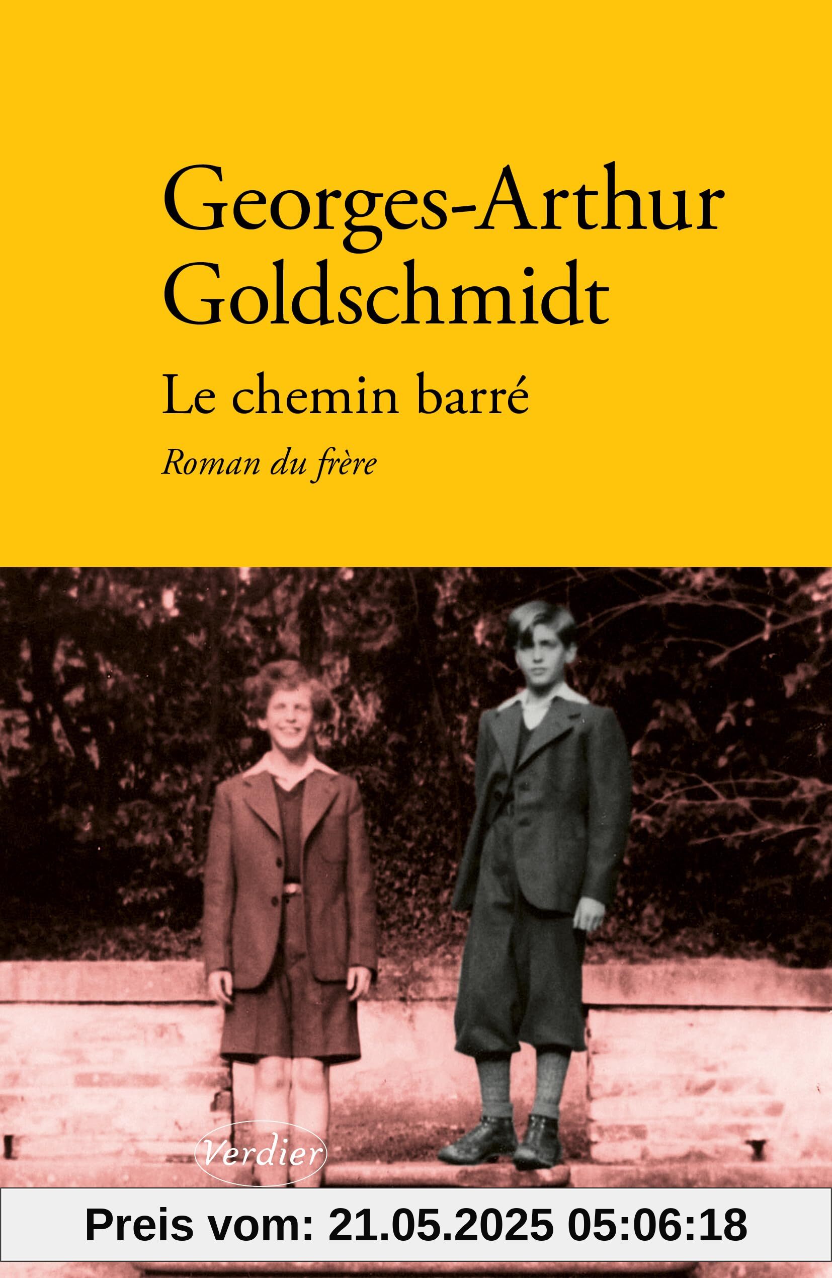 Le chemin barré: Roman du frère