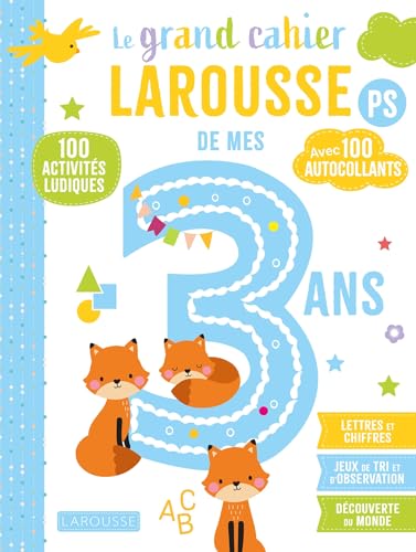 Le grand cahier Larousse de mes 3 ans von LAROUSSE