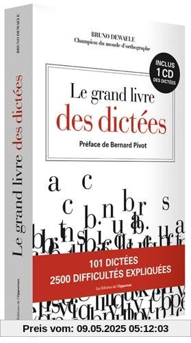 Le grand livre des dictées (1CD audio)