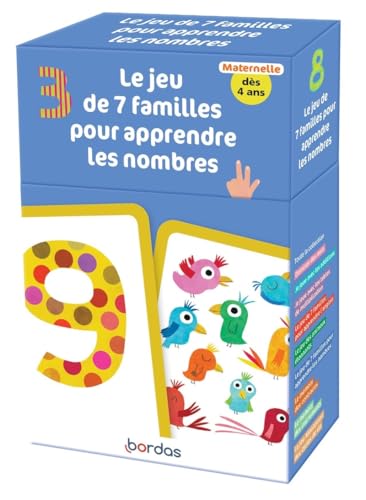 Le jeu de 7 familles pour apprendre les nombres von BORDAS