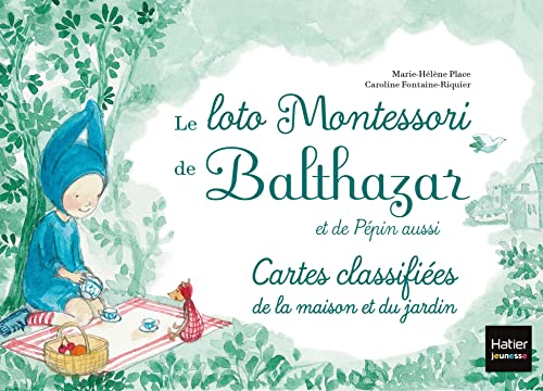 Le Loto Montessori de Balthazar - la maison: 48 cartes classifiées de la maison et du jardin