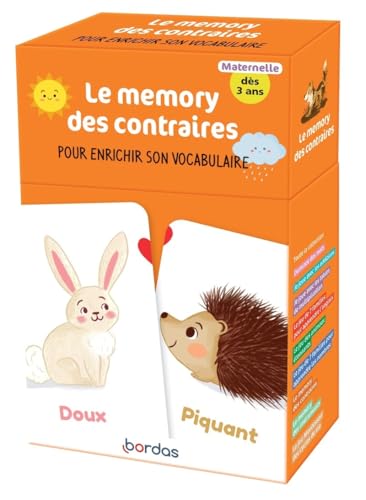 Le memory des contraires - pour enrichir son vocabulaire von BORDAS