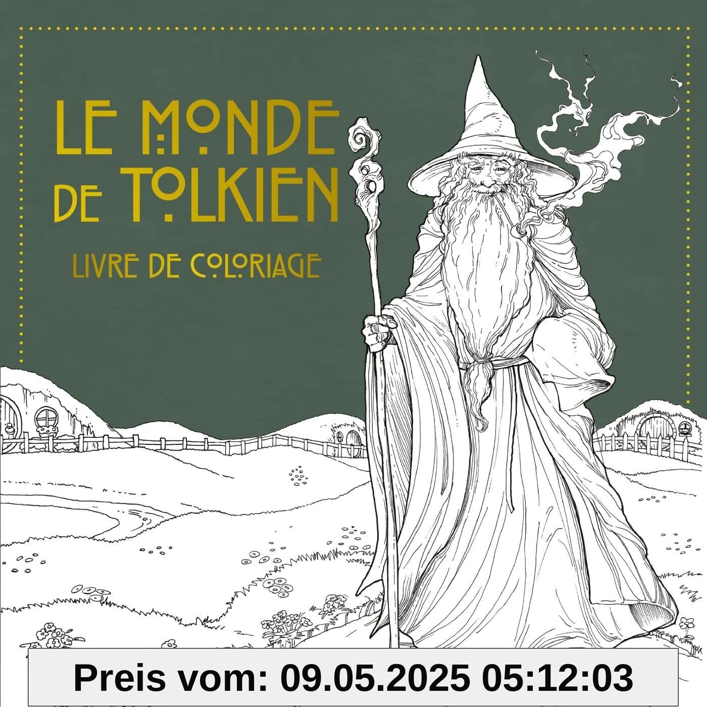 Le monde de Tolkien - Livre de coloriage
