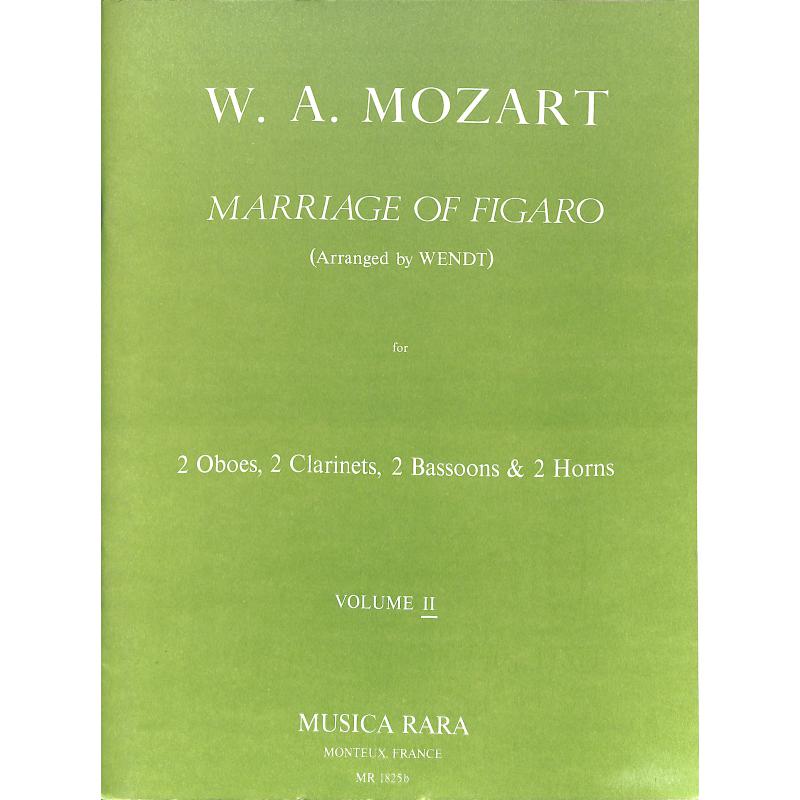 Le nozze di Figaro - Harmoniemusik 2 KV 492