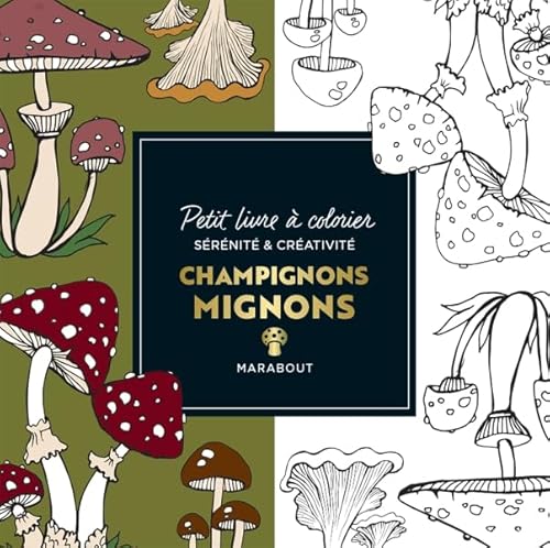 Le petit livre de coloriages - Champignons mignons Le petit livre de coloriages - Champignons mignons von MARABOUT