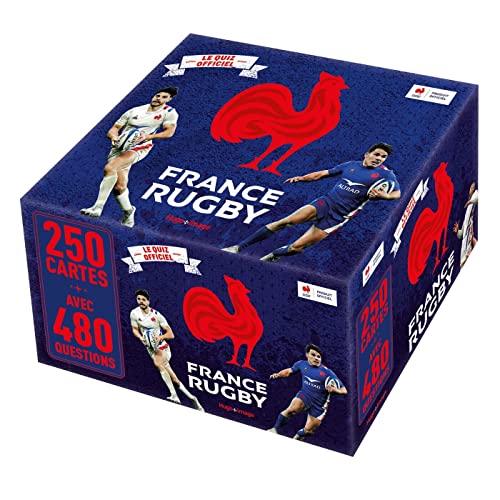 Le quiz officiel France Rugby: 250 cartes avec 480 questions von HUGO IMAGE
