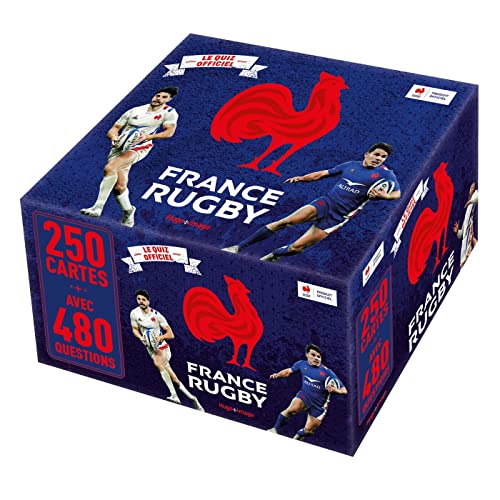 Le quiz officiel France Rugby: 250 cartes avec 480 questions