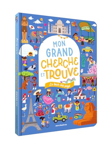 Le tour des pays - Mon grand cherche et trouve: Un livre grand format avec plus de 350 éléments à retrouver ! Le tour des pays - Mon grand cherche et trouve: Un livre grand format avec plus de 350 éléments à retrouver ! von MERCILESLIVRES