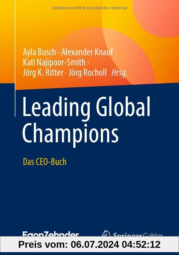 Leading Global Champions: Das CEO-Buch