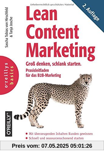 Lean Content Marketing: Groß denken, schlank starten. Praxisleitfaden für das B2B-Marketing