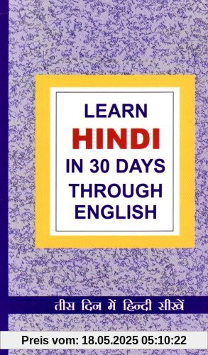 Learn Hindi in 30 Days Through English