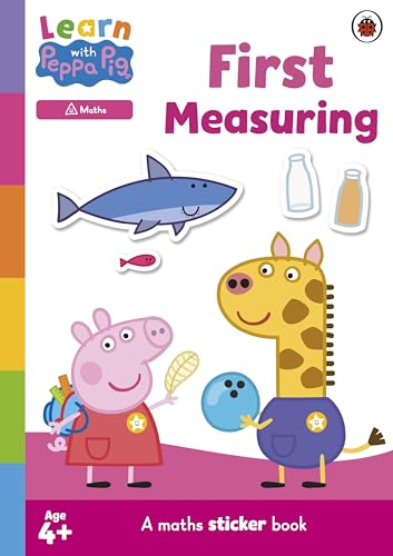 Learn with Peppa: First Measuring sticker activity book von Penguin Books Ltd (UK)