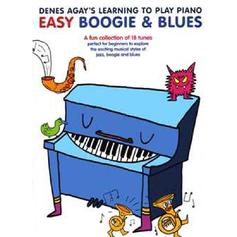 Learning to play piano | Easy Boogie + Blues