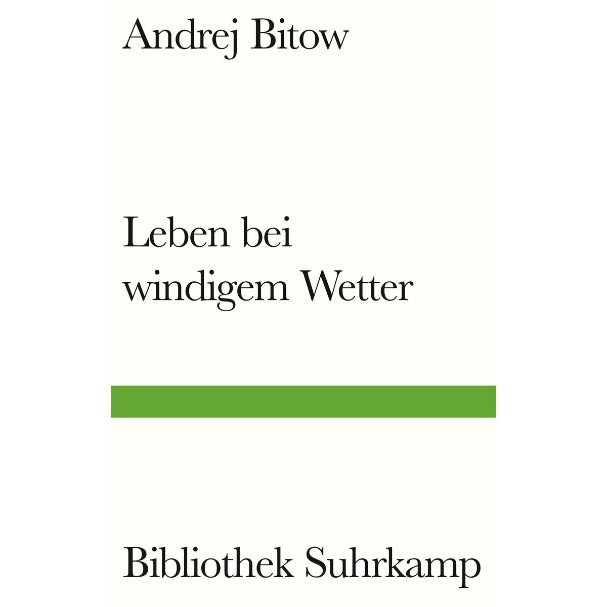 Leben bei windigem Wetter von Suhrkamp Verlag AG
