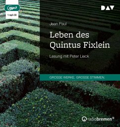 Leben des Quintus Fixlein von Der Audio Verlag, Dav