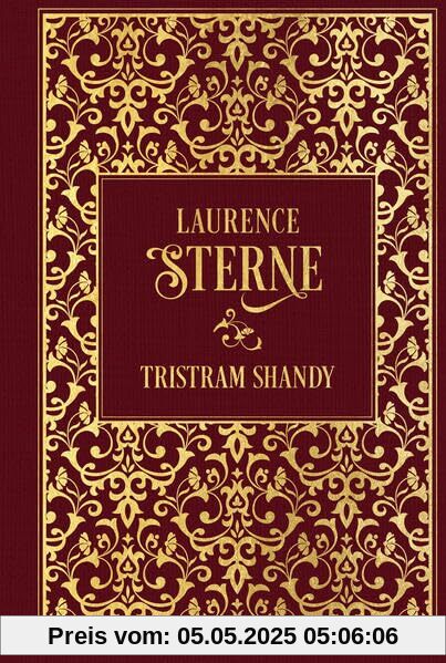Leben und Ansichten von Tristram Shandy: Leinen mit Goldprägung