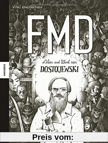 Leben und Werk von Dostojewski - FMD. Die Comic-Biografie