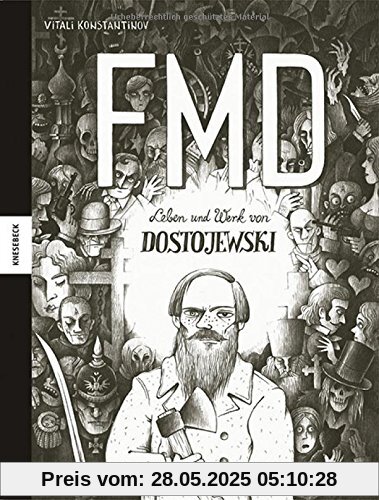 Leben und Werk von Dostojewski - FMD. Die Comic-Biografie