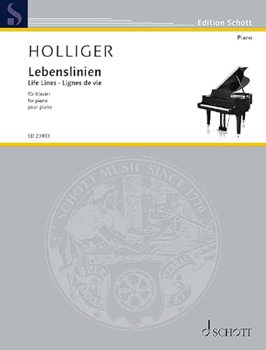 Lebenslinien: für Klavier. Klavier. Einzelausgabe. (Edition Schott)