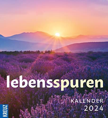 Lebensspuren Kalender 2024 von Kreuz-Verlag